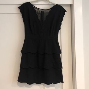 Black cocktail dress